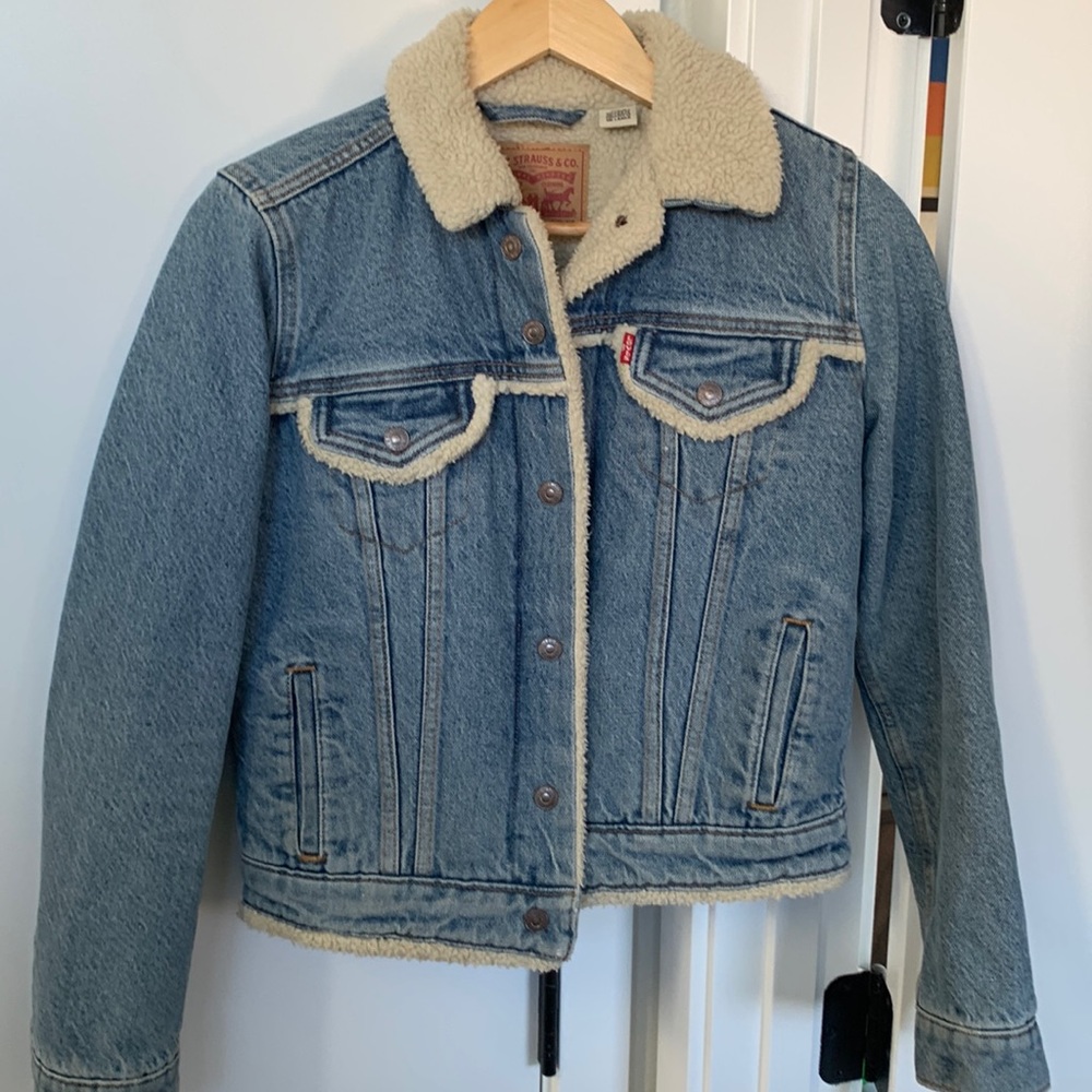 Levi’s Sherpa Denim Jacket XS